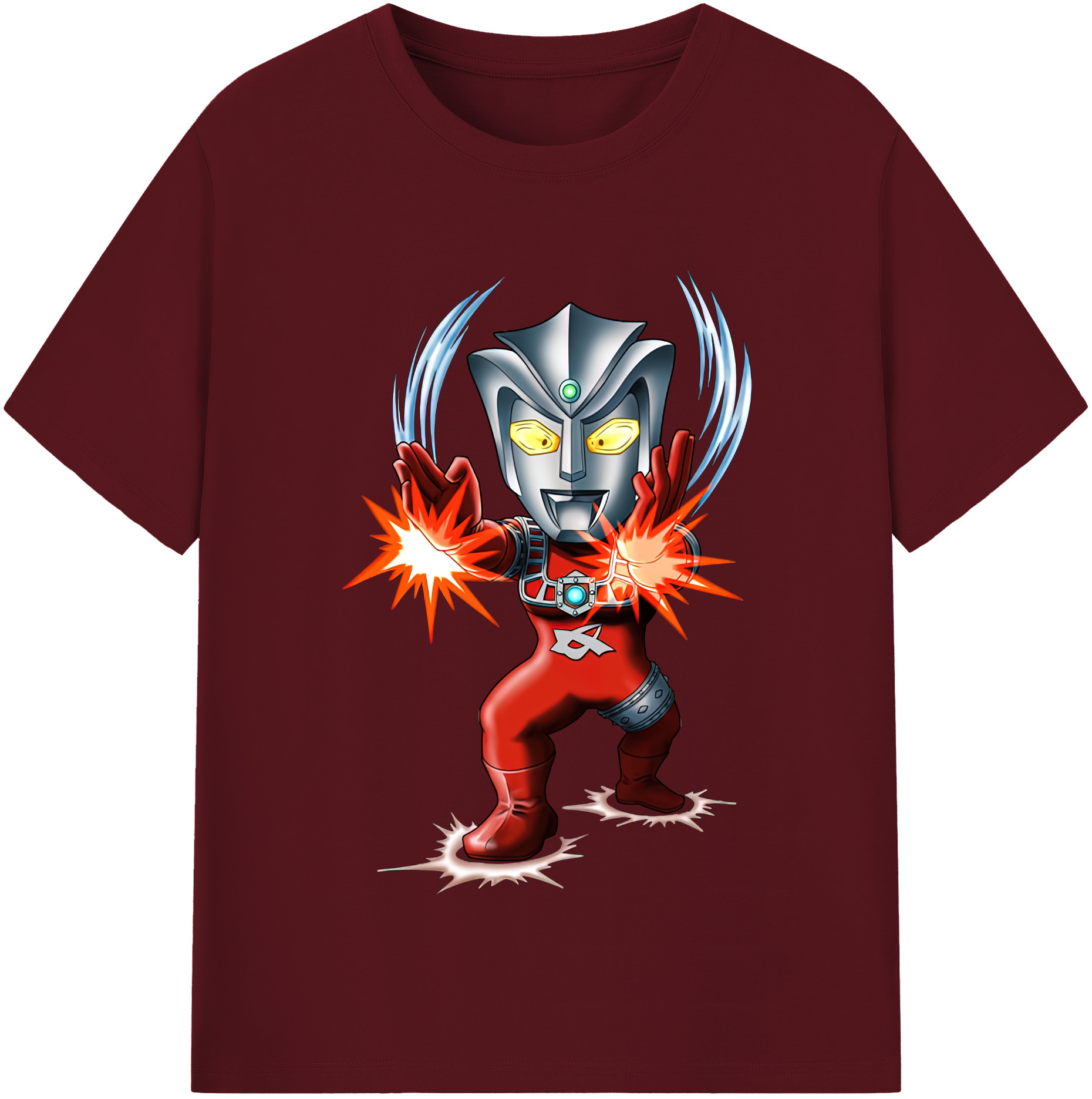 （画像用） ウルトラマン Ultraman 綿100％半袖Tシャツ（フロントプリント）